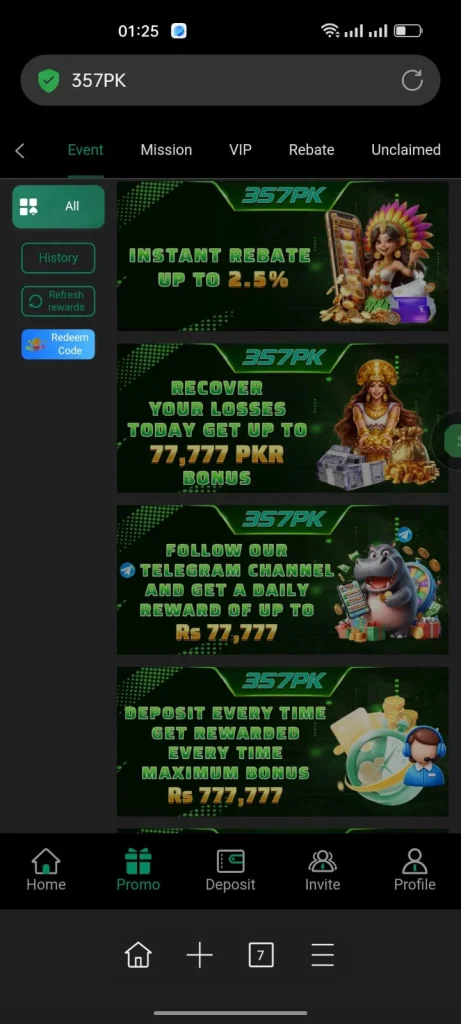 357PK Game 3% Commission