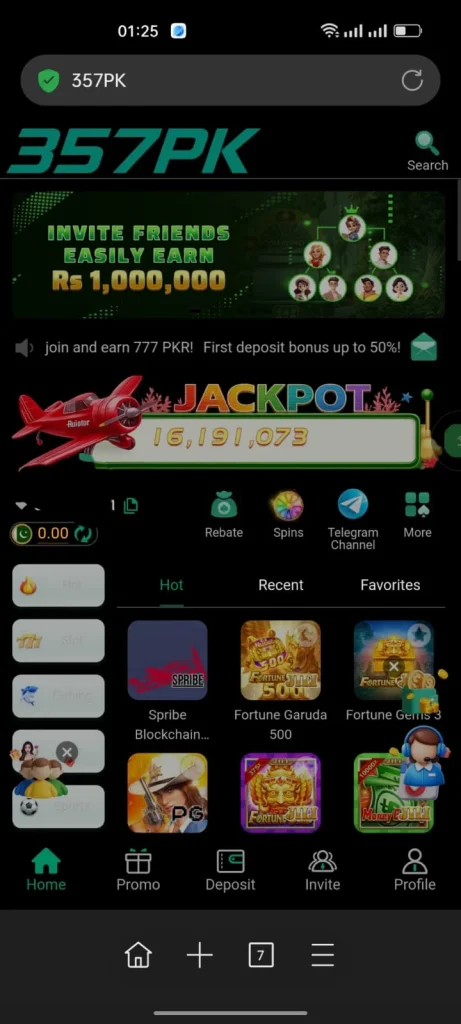 357PK Game Jackpot